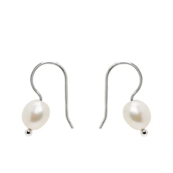Sophie Buhai Mermaid South Sea Pearl Earrings 🪸 White - Picture 5 of 9